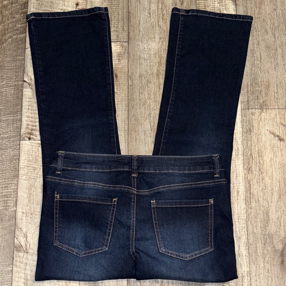Maurices Dark Indigo Straight Leg Jeans-size 14